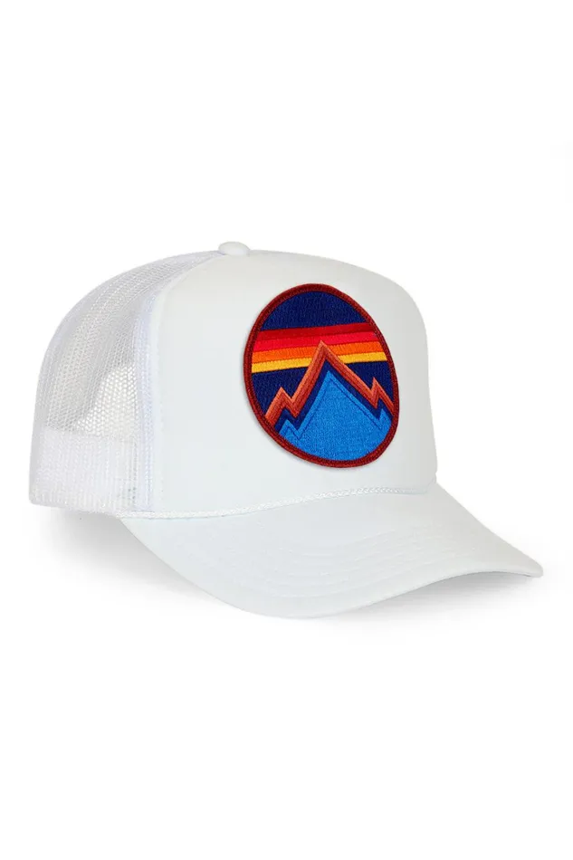 WomenMen Trucker Hats Aviator Nation All Seasons Circle Trucker Hat