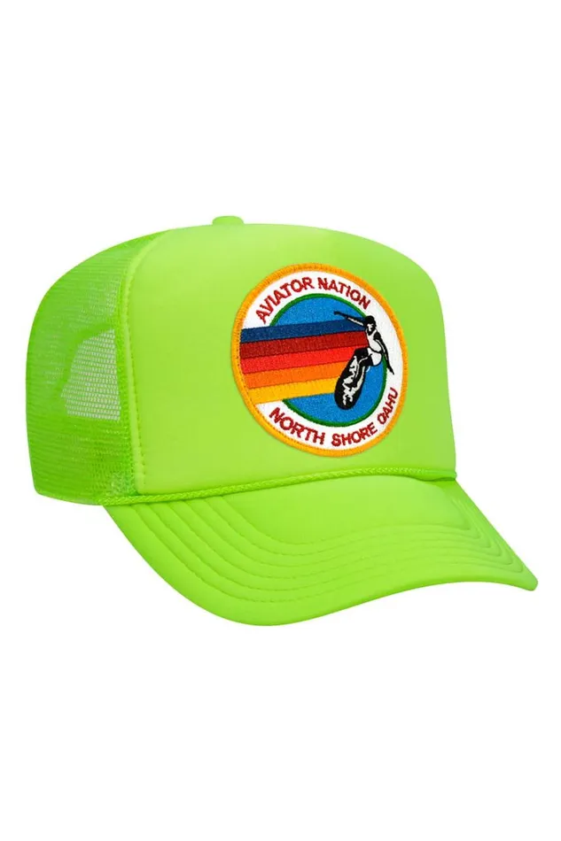 WomenMen Trucker Hats Aviator Nation North Shore Trucker Hat