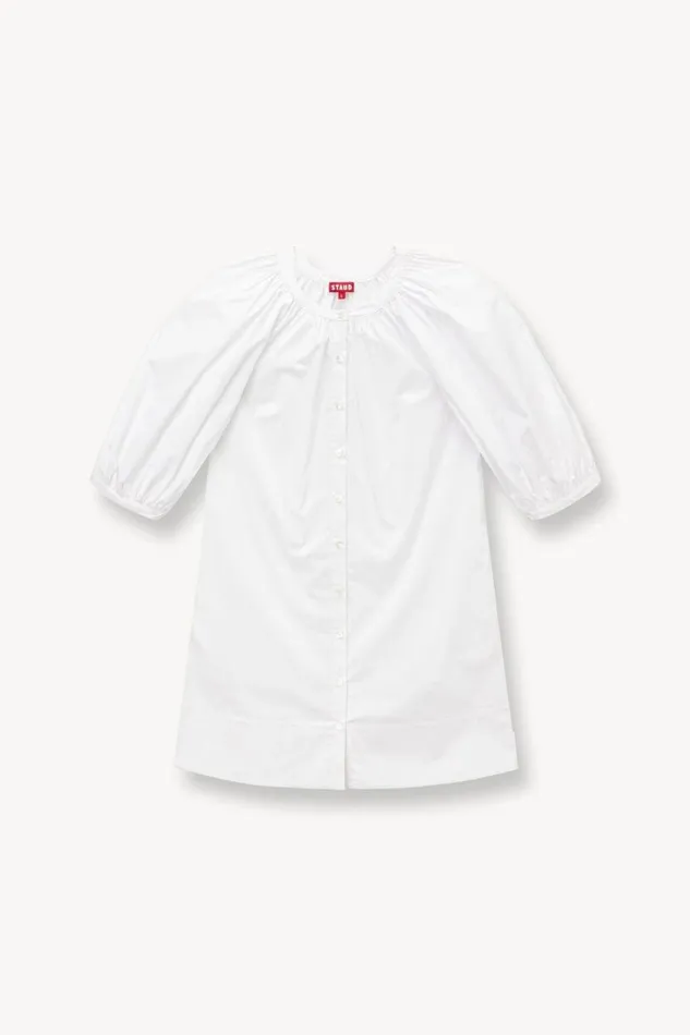 Women MINI VINCENT DRESS WHITE STAUD Dresses Women MINI VINCENT DRESS WHITE STAUD Dresses