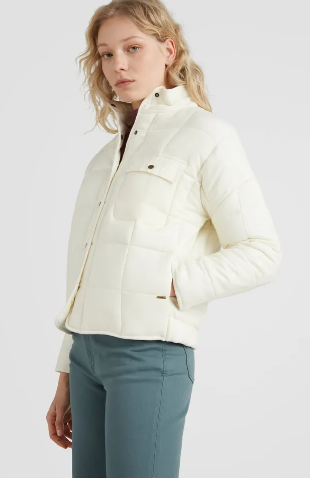 Women Ocean Quilted Jacket White O039Neill Jackets Women Ocean Quilted Jacket White O039Neill Jackets