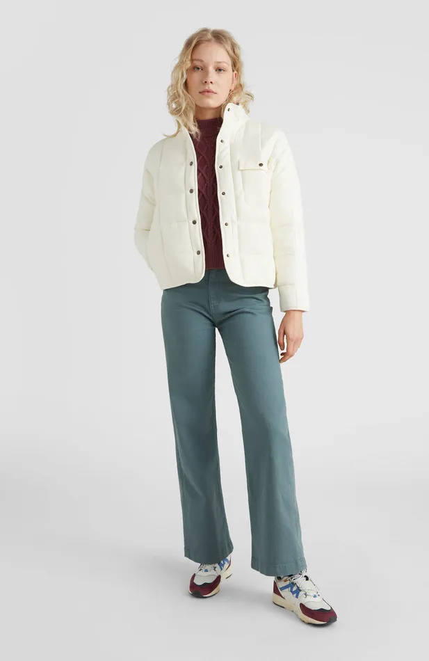 Women Ocean Quilted Jacket White O039Neill Jackets Women Ocean Quilted Jacket White O039Neill Jackets