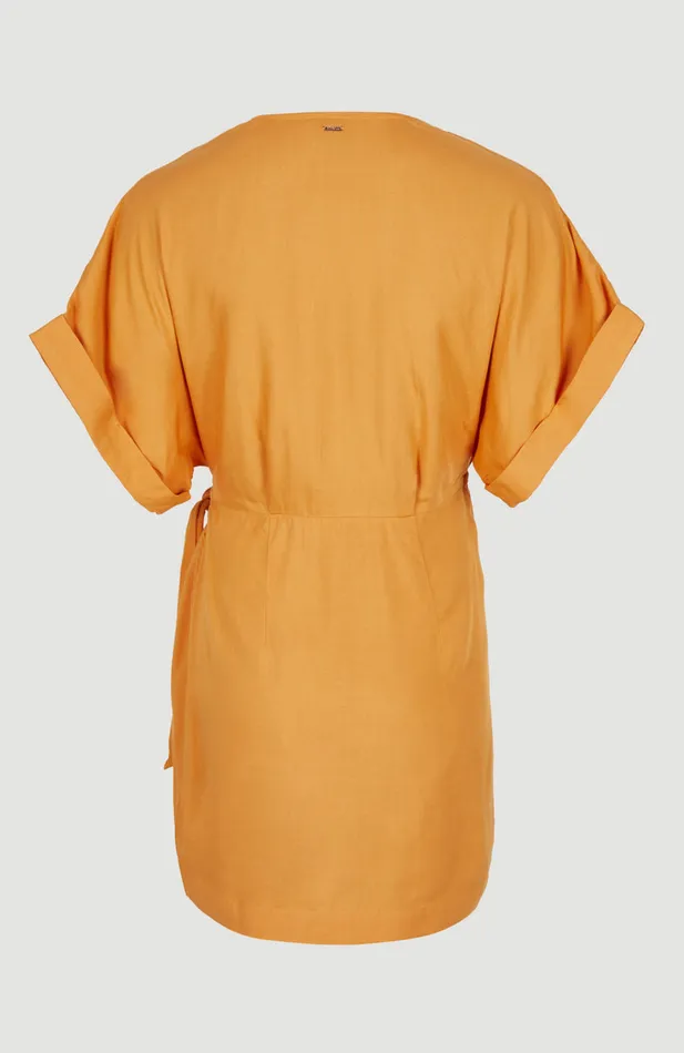 Women Oliana Wrap Dress Brown O039Neill Dresses Jumpsuits and Skirts Women Oliana Wrap Dress Brown O039Neill Dresses Jumpsuits and Skirts