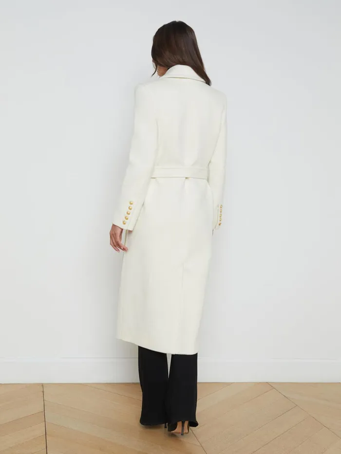 Women Olina Coat Ivory L039Agence Outerwear New