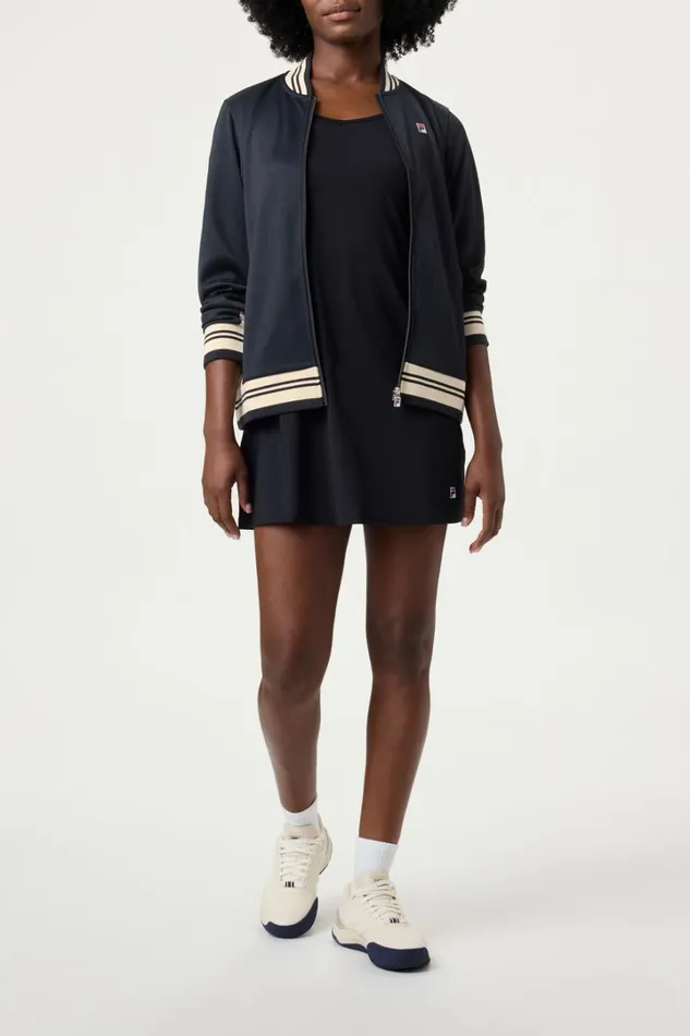 Women Performance Iconic Settanta Jacket 978 Blackangora Fila Coats and Jackets Women Performance Iconic Settanta Jacket 978 Blackangora Fila Coats and Jackets