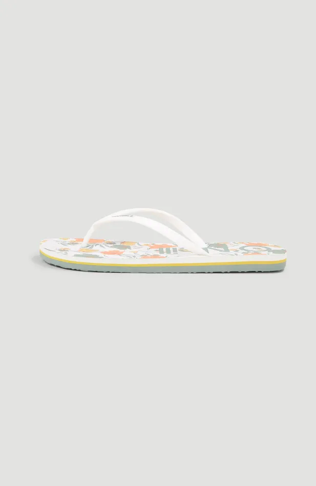 Women Profile Graphic Sandals White O039Neill Flip Flop and Footwear Women Profile Graphic Sandals White O039Neill Flip Flop and Footwear