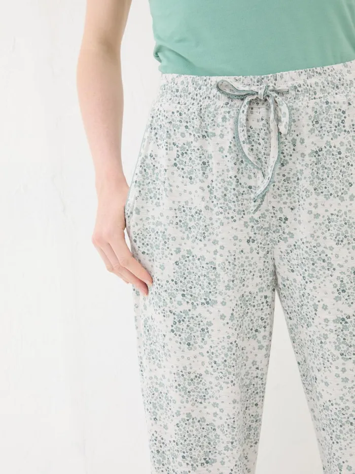 Women Pyjamas and Nightwear Fat Face Lola Grey Floral Jersey Pyjamas Women Pyjamas and Nightwear Fat Face Lola Grey Floral Jersey Pyjamas