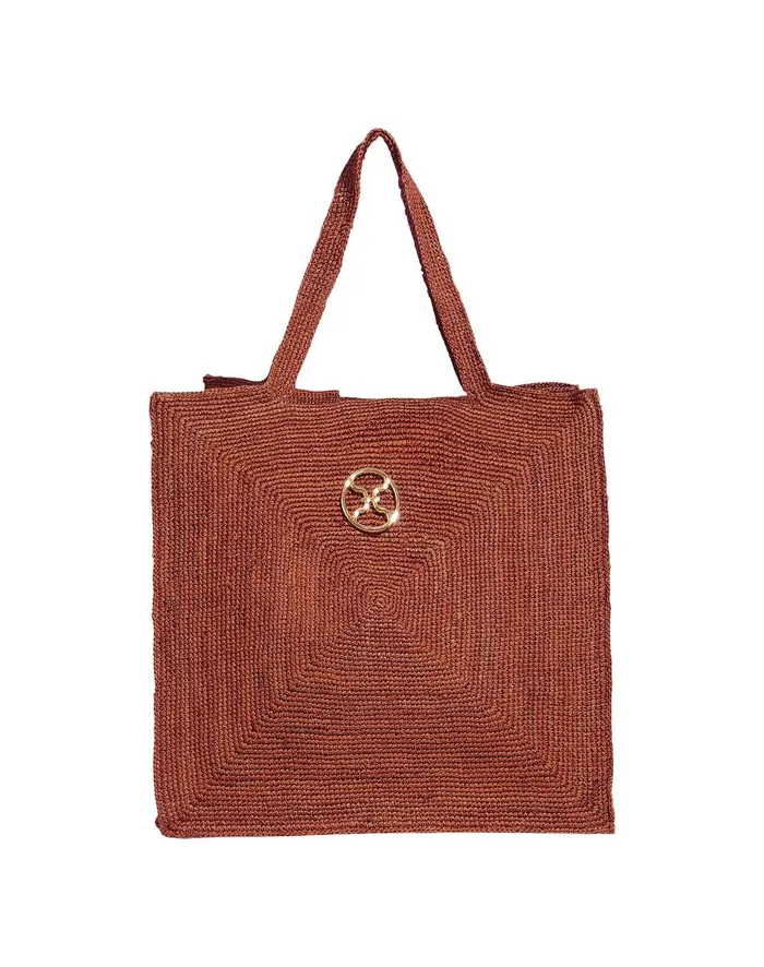Women Pyramid Bag 8211 Brown ViX Paula Hermanny Bags