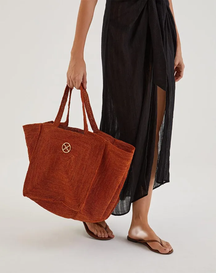 Women Pyramid Bag 8211 Brown ViX Paula Hermanny Bags