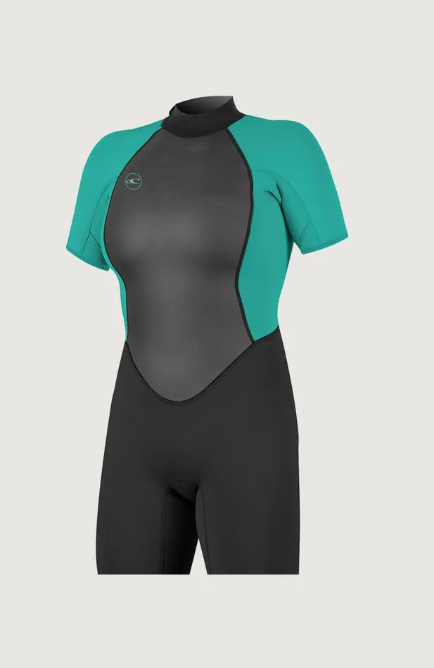 Women Reactor2 2mm Back Zip Shortsleeve Spring Wetsuit Black O039Neill Wetsuits Women Reactor2 2mm Back Zip Shortsleeve Spring Wetsuit Black O039Neill Wetsuits