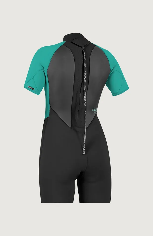 Women Reactor2 2mm Back Zip Shortsleeve Spring Wetsuit Black O039Neill Wetsuits Women Reactor2 2mm Back Zip Shortsleeve Spring Wetsuit Black O039Neill Wetsuits
