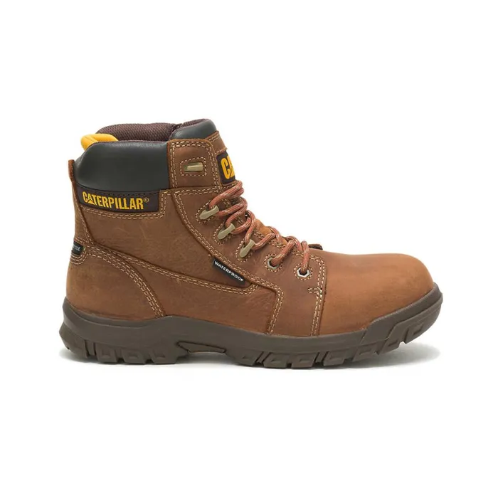 Women Resorption Waterproof Composite Toe Work Boot Cat Footwear Boots