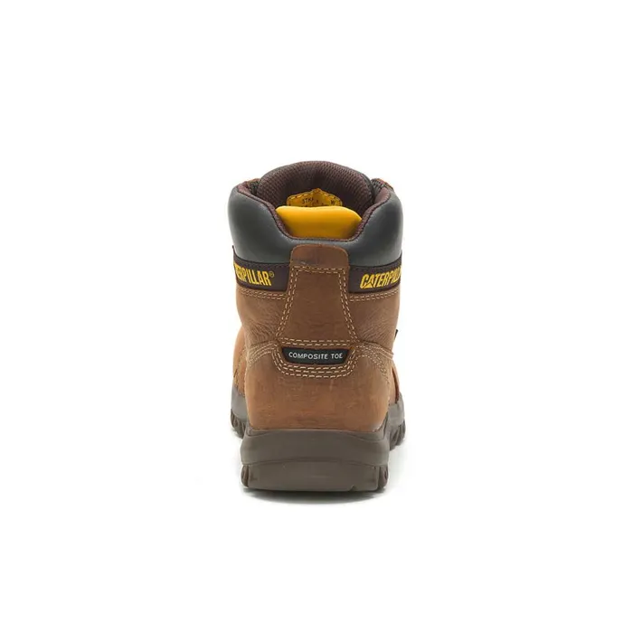 Women Resorption Waterproof Composite Toe Work Boot Cat Footwear Boots