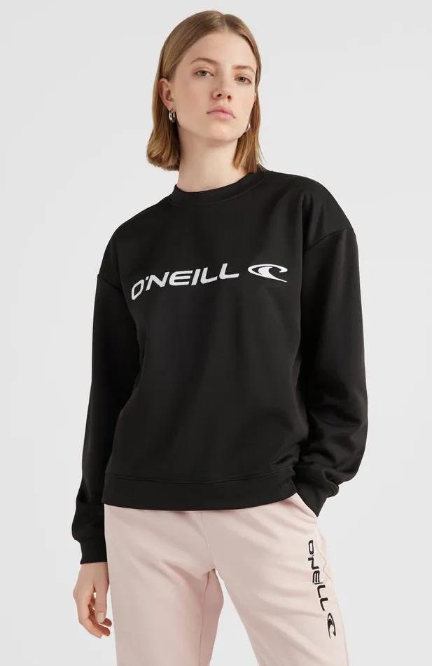 Women Rutile Crew Fleece Black O039Neill Activewear