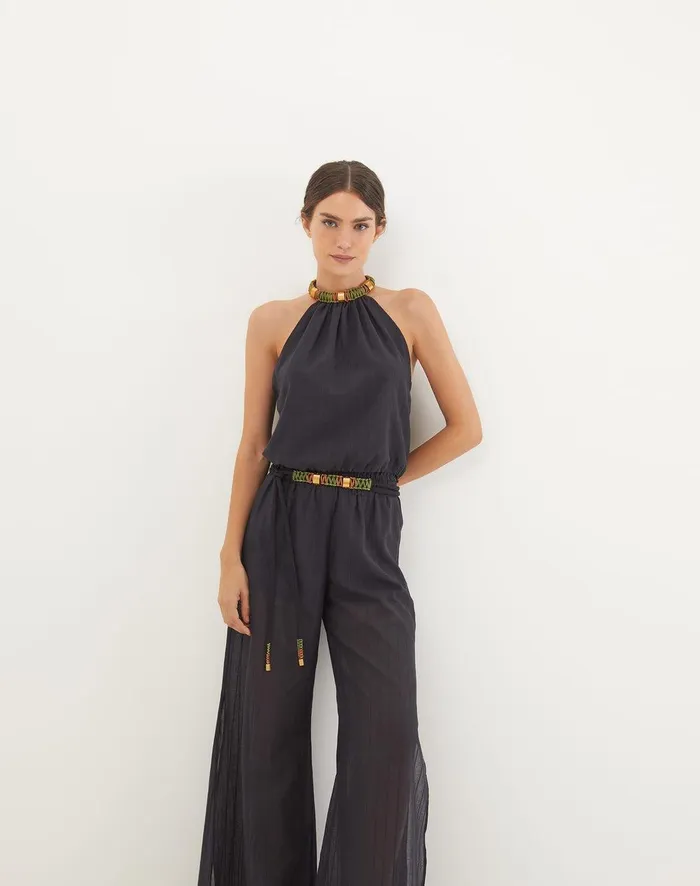 Women Sally Blouse 8211 Black ViX Paula Hermanny Matching Sets