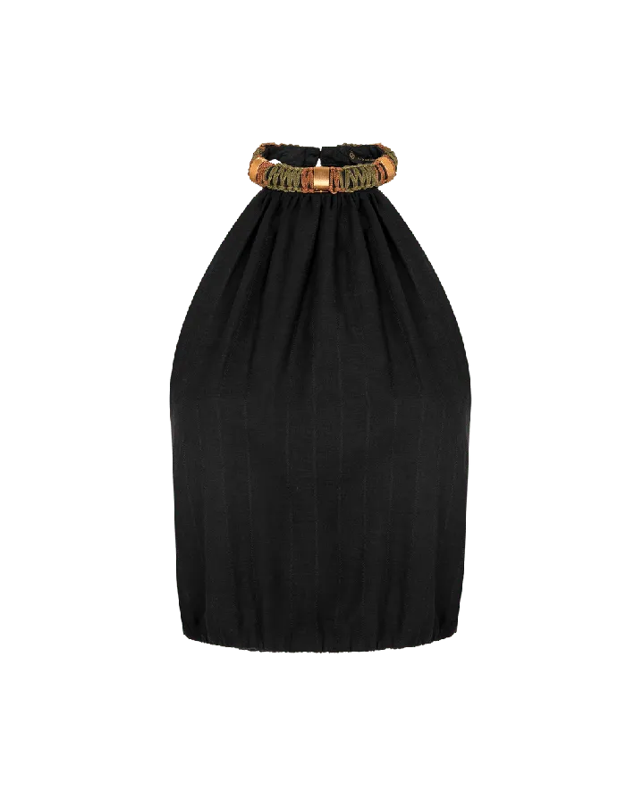 Women Sally Blouse 8211 Black ViX Paula Hermanny Matching Sets