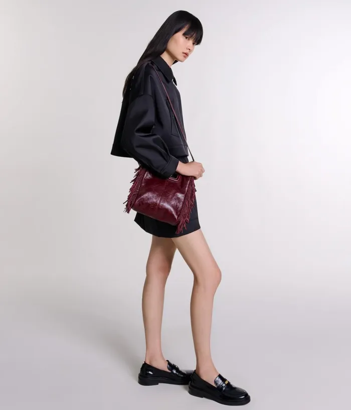 Women Satin Jacket Maje Blazers and Jackets
