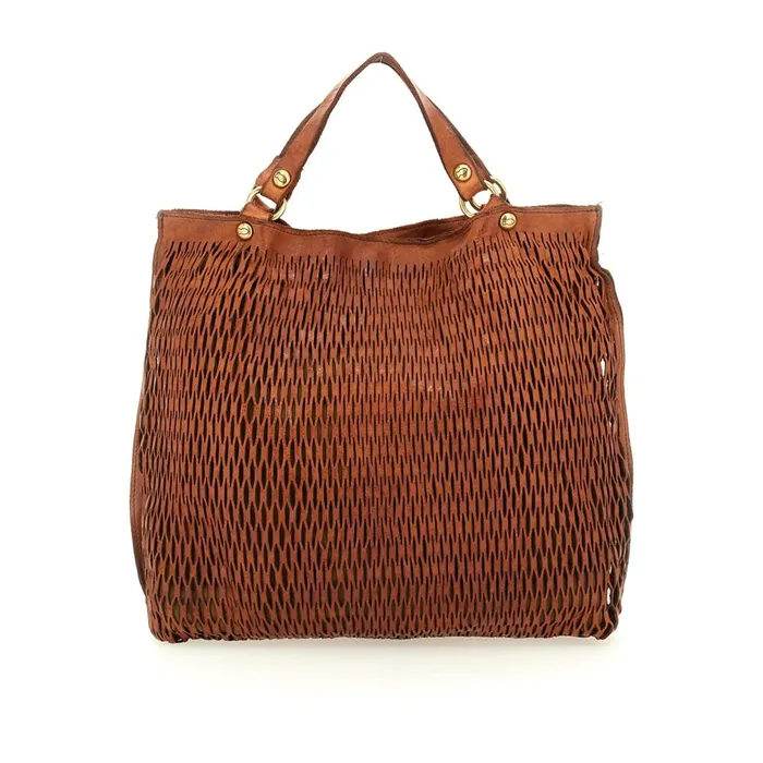Women ShoppersTote Bags Campomaggi Mangrovia Cognac