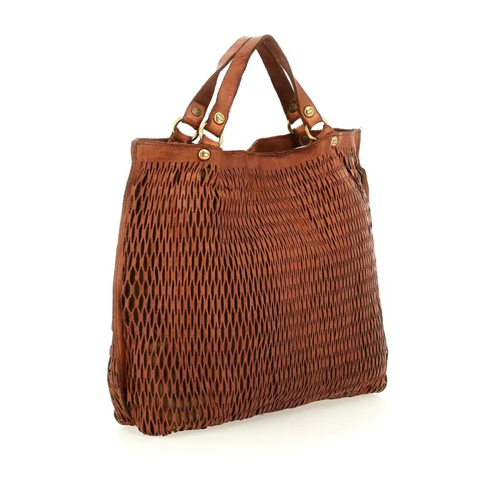 Women ShoppersTote Bags Campomaggi Mangrovia Cognac Women ShoppersTote Bags Campomaggi Mangrovia Cognac