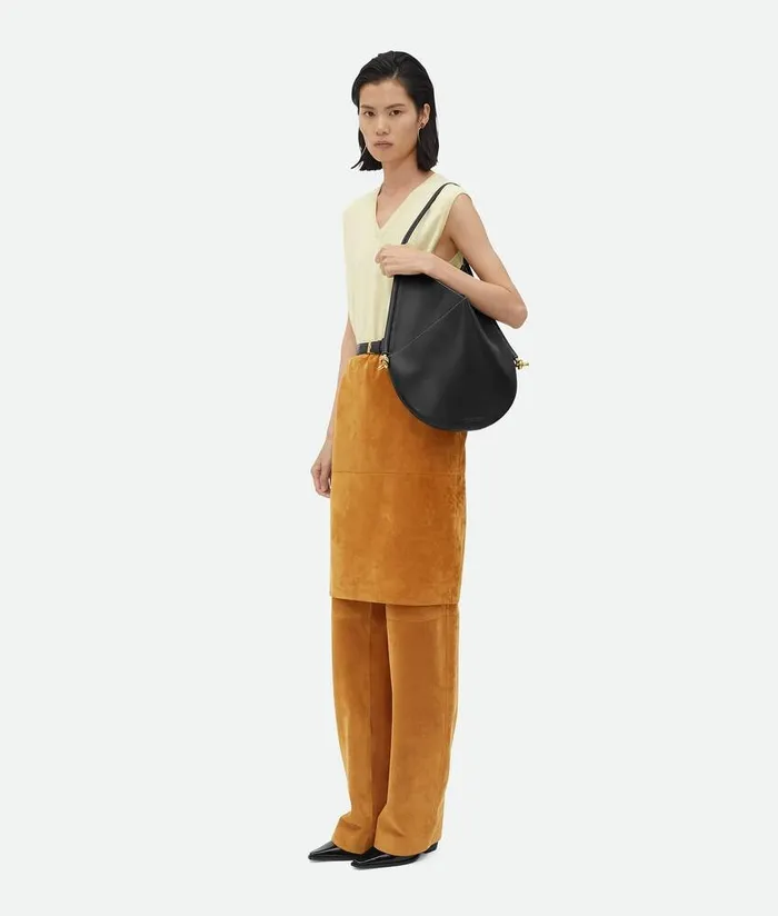 Women Shoulder Bottega Veneta Solstice Black