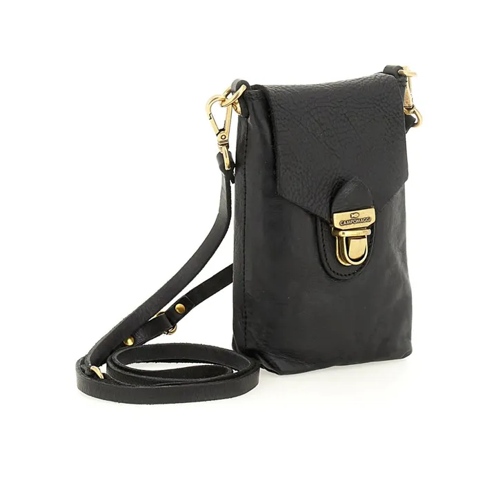 Women Shoulder Straps And Bags Accessories Campomaggi Morganite Black Women Shoulder Straps And Bags Accessories Campomaggi Morganite Black