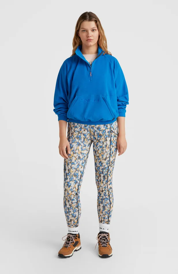 Women Slick Half Zip Fleece Blue O039Neill Fleece and Layering Women Slick Half Zip Fleece Blue O039Neill Fleece and Layering
