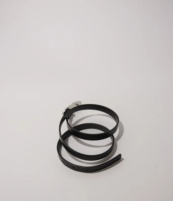 Women Slim Rhinestone Belt Maje Belts
