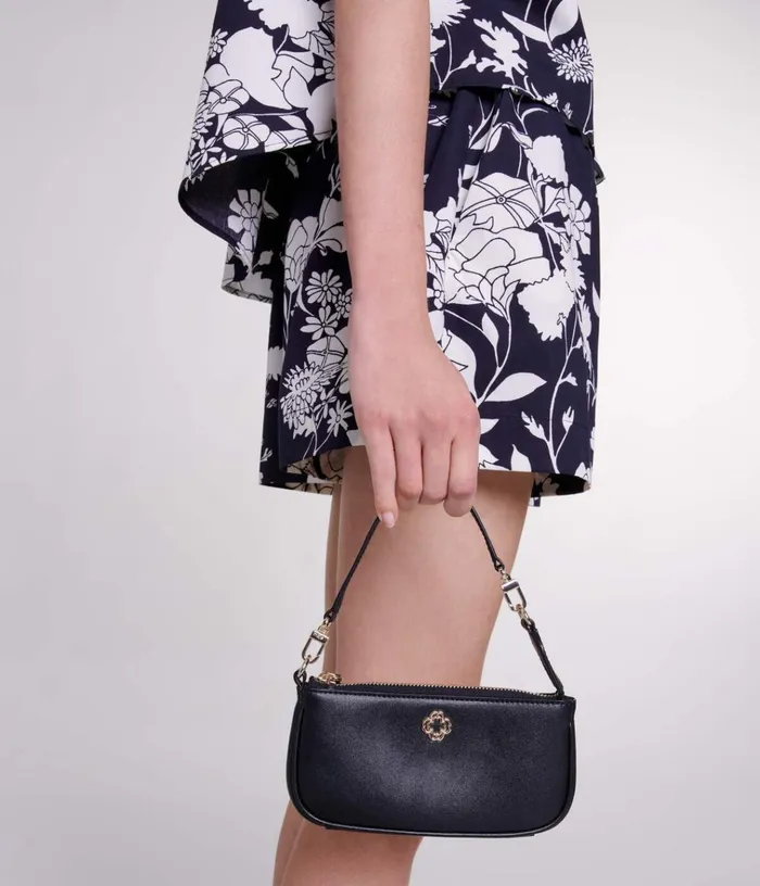 Women Small Leather Clutch Bag Maje Small Leather Goods