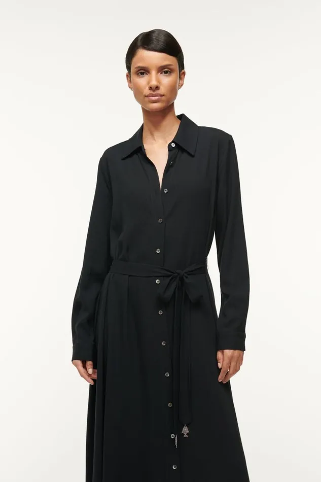 Women STAUD ALESSIO DRESS BLACK STAUD Dresses Women STAUD ALESSIO DRESS BLACK STAUD Dresses