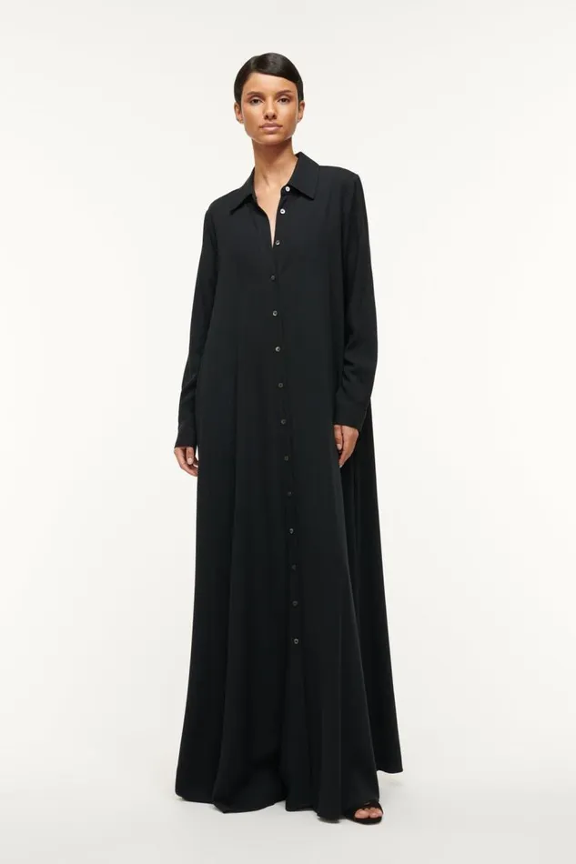 Women STAUD ALESSIO DRESS BLACK STAUD Dresses Women STAUD ALESSIO DRESS BLACK STAUD Dresses