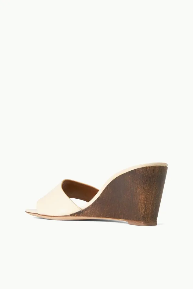 Women STAUD BILLIE WEDGE CREAM WOOD STAUD Platforms and Wedges Women STAUD BILLIE WEDGE CREAM WOOD STAUD Platforms and Wedges