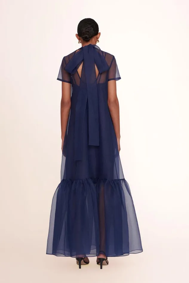 Women STAUD CALLUNA DRESS NAVY STAUD Dresses Women STAUD CALLUNA DRESS NAVY STAUD Dresses