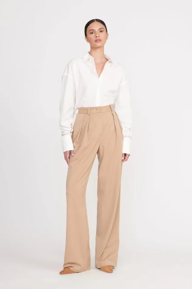 Women STAUD COLTON SHIRT WHITE STAUD Tops Women STAUD COLTON SHIRT WHITE STAUD Tops