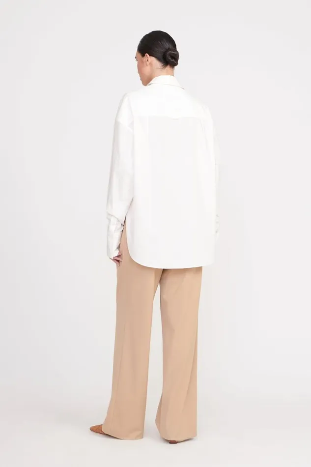 Women STAUD COLTON SHIRT WHITE STAUD Tops Women STAUD COLTON SHIRT WHITE STAUD Tops