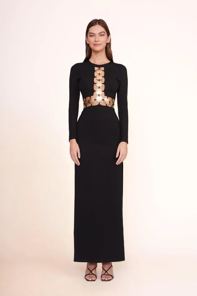 Women STAUD DELPHINE DRESS BLACK STAUD Dresses