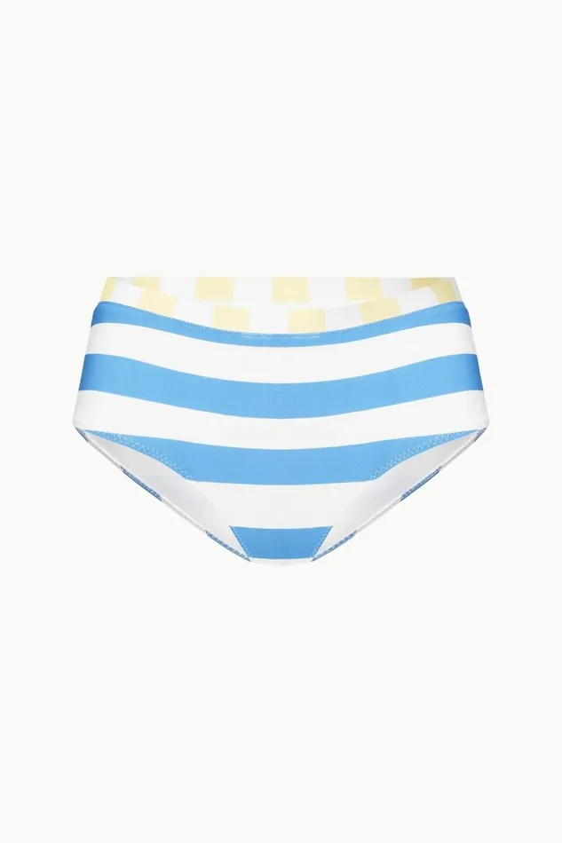 Women STAUD DEVON HIGH RISE BIKINI BOTTOM BUTTERCUP SEASHORE STRIPE STAUD Bikinis Women STAUD DEVON HIGH RISE BIKINI BOTTOM BUTTERCUP SEASHORE STRIPE STAUD Bikinis