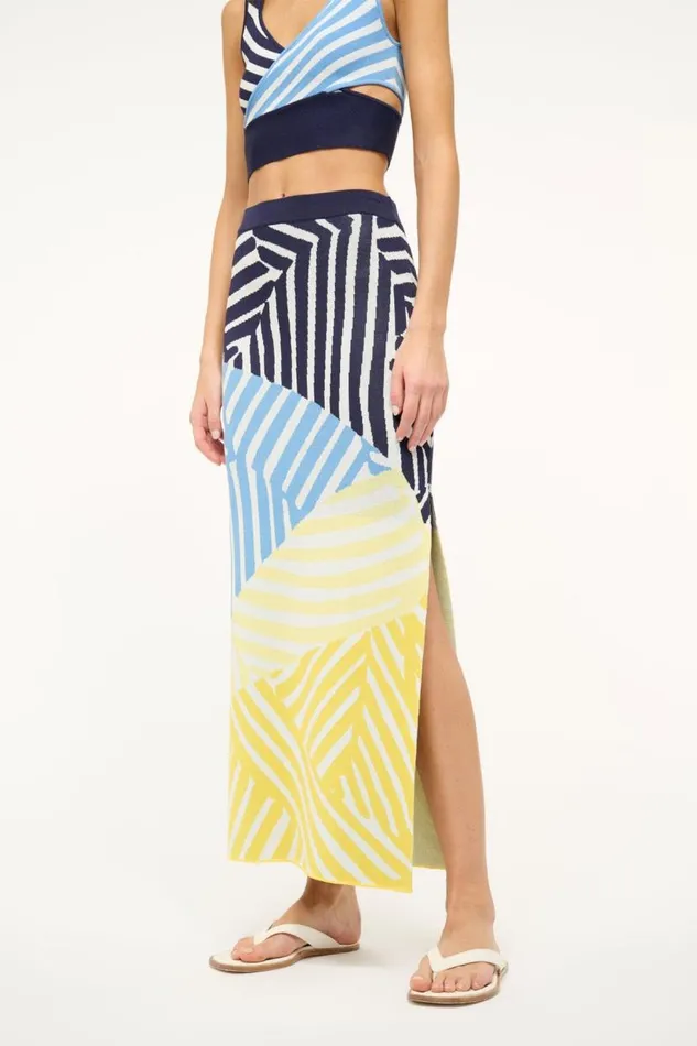 Women STAUD KARINA SKIRT MOSAIC MULTI STAUD Skirts Women STAUD KARINA SKIRT MOSAIC MULTI STAUD Skirts