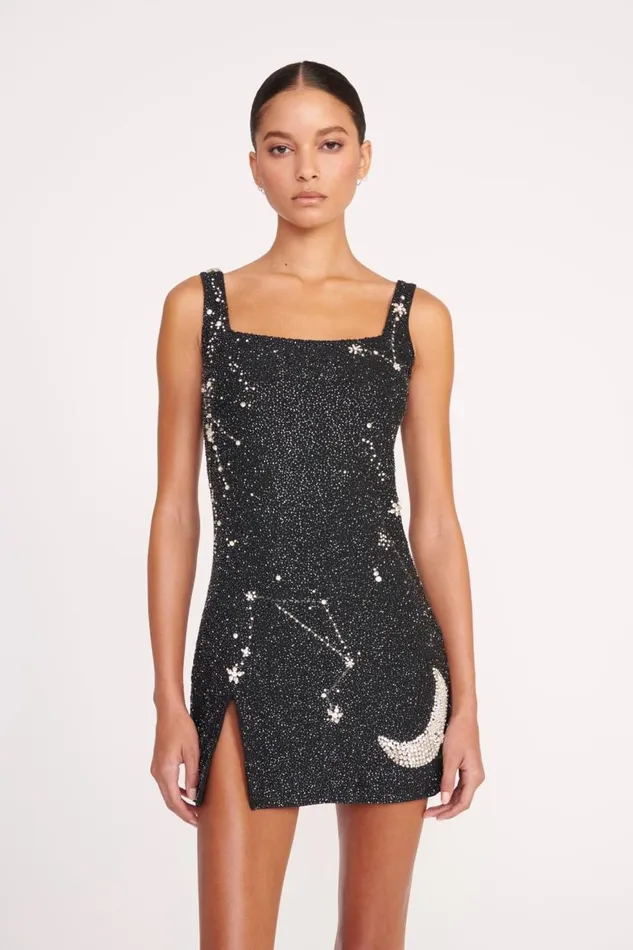 Women STAUD LE SABLE DRESS STARRY NIGHT STAUD Dresses Women STAUD LE SABLE DRESS STARRY NIGHT STAUD Dresses