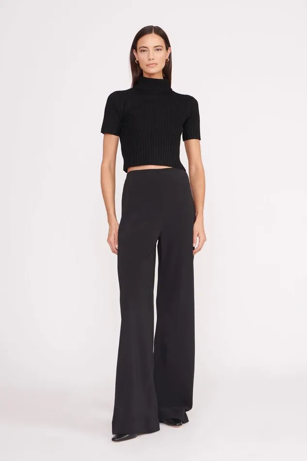 Women STAUD LILOU SWEATER BLACK STAUD Tops Women STAUD LILOU SWEATER BLACK STAUD Tops