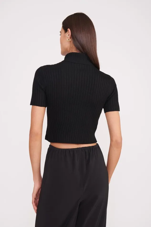 Women STAUD LILOU SWEATER BLACK STAUD Tops Women STAUD LILOU SWEATER BLACK STAUD Tops