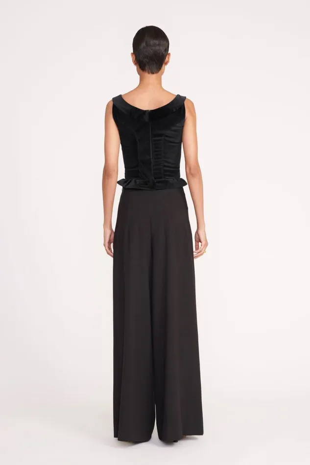 Women STAUD LORELAI TOP BLACK STAUD Tops Women STAUD LORELAI TOP BLACK STAUD Tops