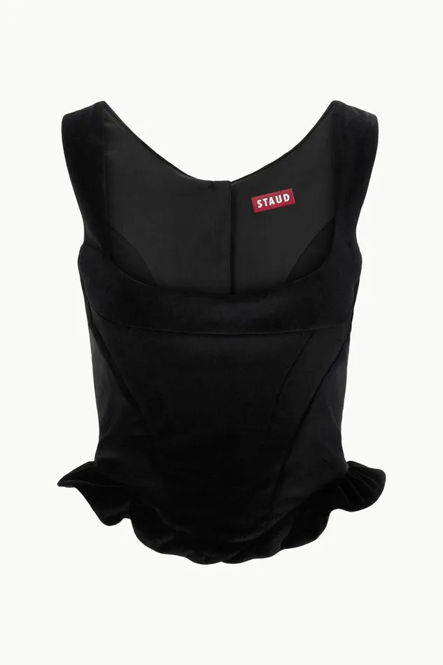 Women STAUD LORELAI TOP BLACK STAUD Tops Women STAUD LORELAI TOP BLACK STAUD Tops