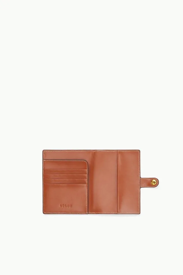 Women STAUD PASSPORT HOLDER TAN STAUD Small Leather Goods Women STAUD PASSPORT HOLDER TAN STAUD Small Leather Goods
