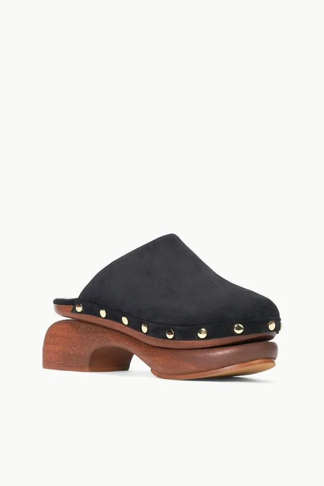 Women STAUD RHODES CLOG BLACK STAUD Mules and Flats Women STAUD RHODES CLOG BLACK STAUD Mules and Flats