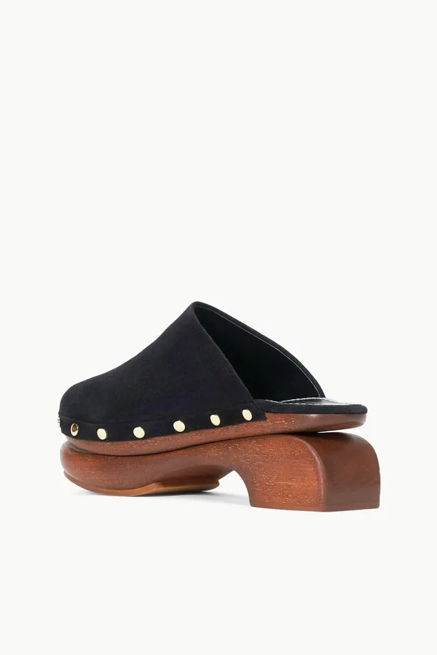 Women STAUD RHODES CLOG BLACK STAUD Mules and Flats Women STAUD RHODES CLOG BLACK STAUD Mules and Flats