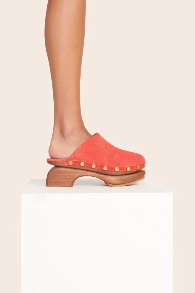 Women STAUD RHODES CLOG BLACK STAUD Mules and Flats Women STAUD RHODES CLOG BLACK STAUD Mules and Flats