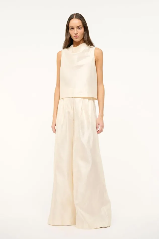 Women STAUD ROCHELLE TOP IVORY STAUD Bridal Women STAUD ROCHELLE TOP IVORY STAUD Bridal