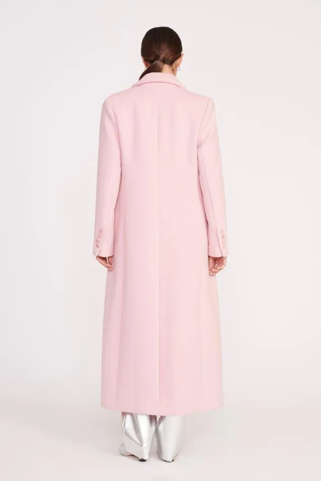 Women STAUD SANZA COAT PINK SORBET STAUD Outerwear and Jackets Women STAUD SANZA COAT PINK SORBET STAUD Outerwear and Jackets