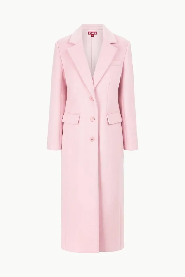 Women STAUD SANZA COAT PINK SORBET STAUD Outerwear and Jackets Women STAUD SANZA COAT PINK SORBET STAUD Outerwear and Jackets