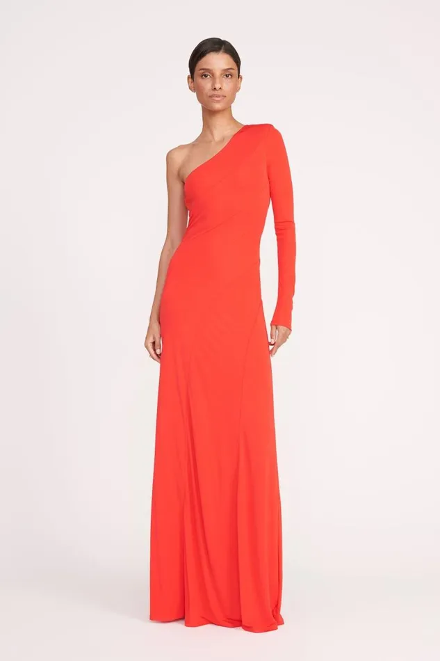 Women STAUD SERENA DRESS RED ROSE STAUD Dresses