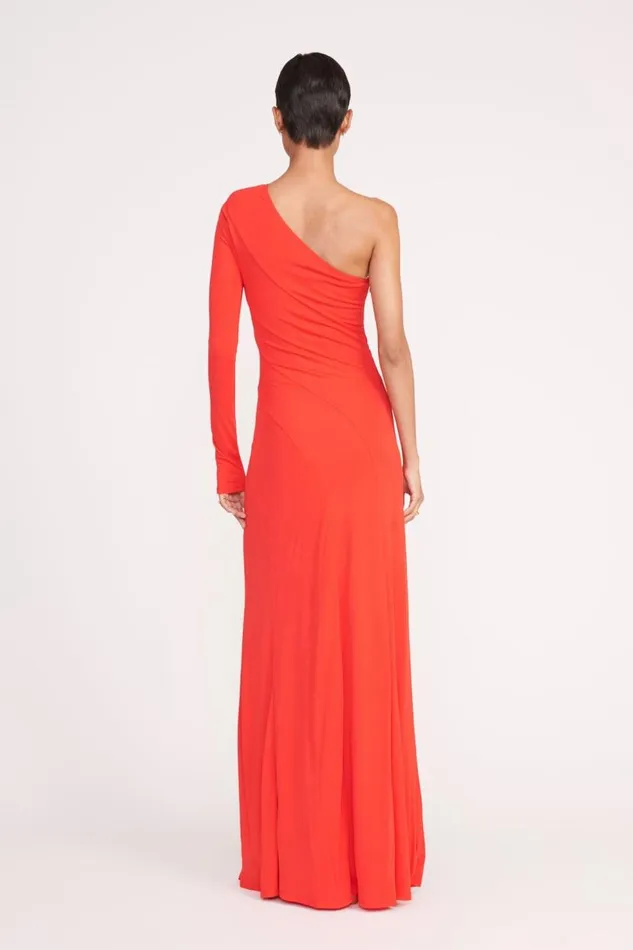 Women STAUD SERENA DRESS RED ROSE STAUD Dresses Women STAUD SERENA DRESS RED ROSE STAUD Dresses
